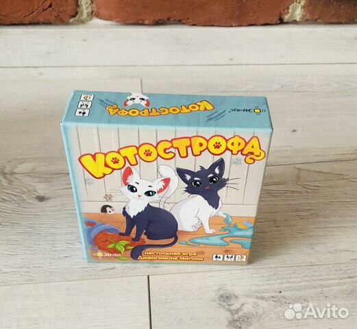 Игра настольная «Котострофа»