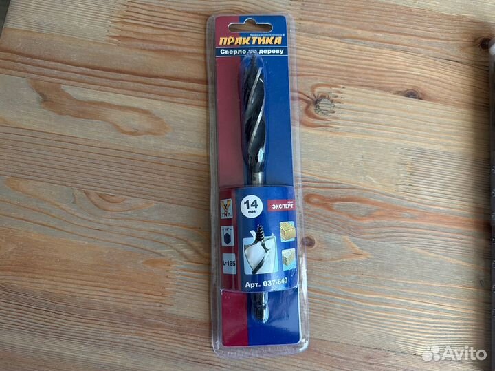 Сверло по дереву биты новое