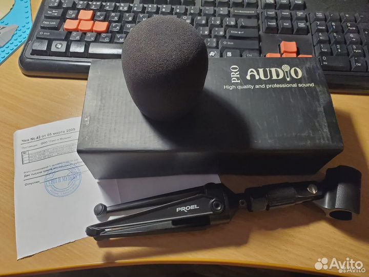 ProAudio UB-55 Вокальный комплект с Proel DST60TL