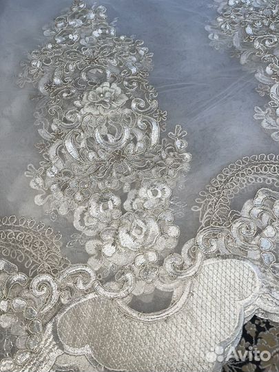 Комплект шторы и тюль новые