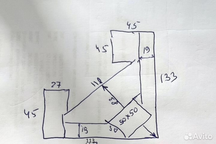 Стол компьютерный угловой б/у