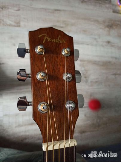 Гитара fender CD-60 Nat