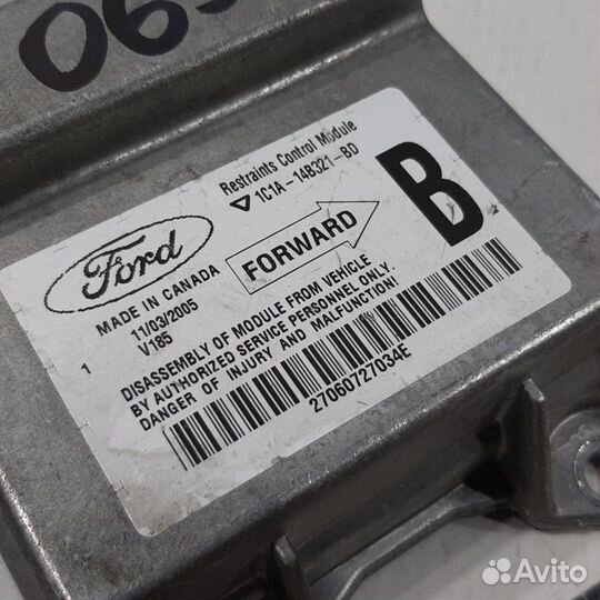 Блок srs airbag Ford Transit FA 2000-2006