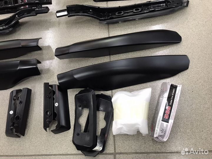 Рейлинги на крышу Toyota Land Cruiser Prado 150