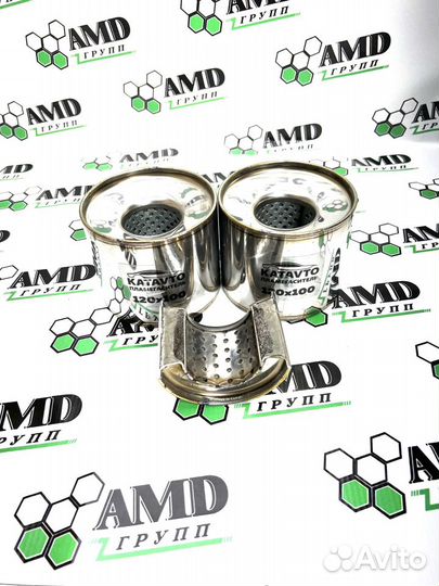 Коллекторный Пламегаситель для ford fusion 120-100