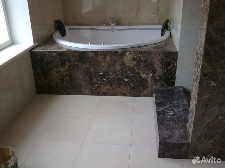 Укладка Керамогранита. Облицовка Плиткой