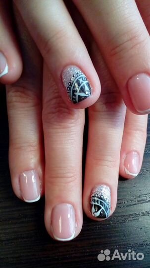 Маникюр /SMART педикюр /Укрепление