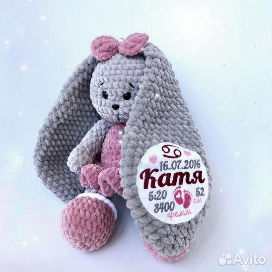 Зайка ручной работы