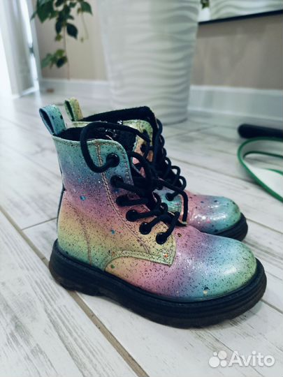 Ботинки для девочки 23 размер демисезонные