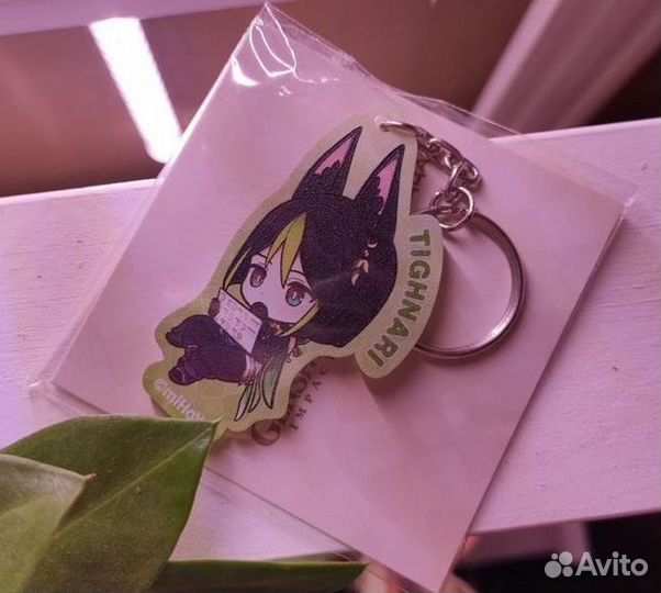 Брелок Tighnari Додо пицца Genshin