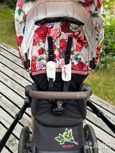 Cybex Priam Spring Blossom 3 с зимним конвертом