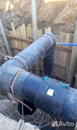 Сварка пнд, пэ, полиэтиленовых труб д. 25 - 800 мм