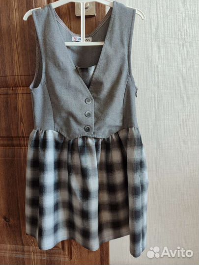 Школьный сарафан 116-122