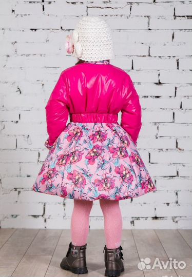 Демисезонное пальто 128-134