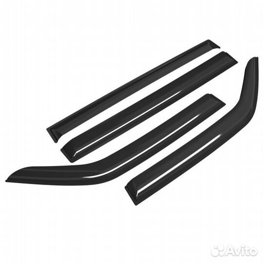 Дефлекторы окон (Ветровики) 4 шт Mitsubishi