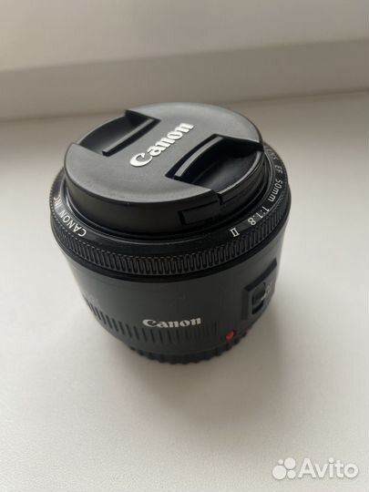 Объектив canon 50mm 1 8