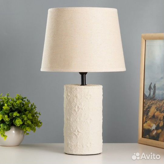 Настольная лампа 'Сюзана' Е14 40Вт бежевый 22,5х22