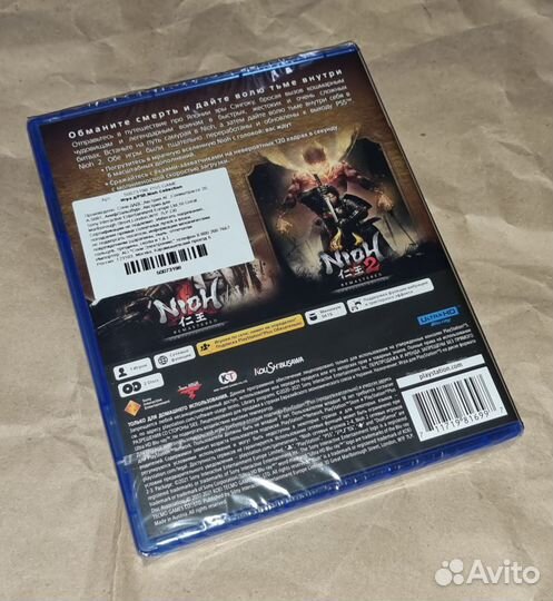 Игра Nioh Collection для sony PS5 новая в пленках