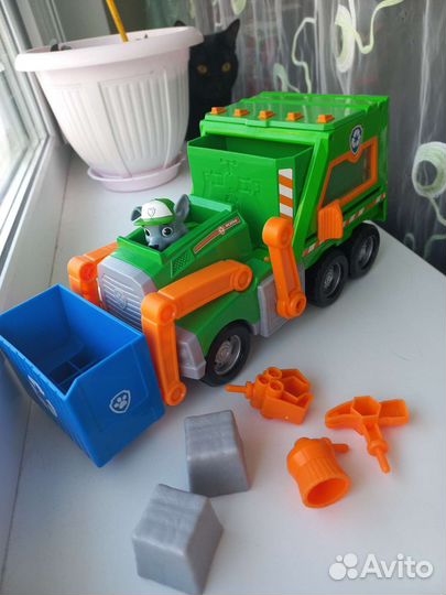 Мусоровоз рокки щенячий патруль