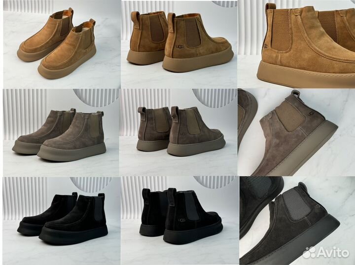 Мужские Угги Ugg Mens Chelsea Crafted Chestnut