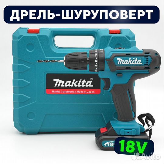 Шуруповерт-дрель Maklta 18v