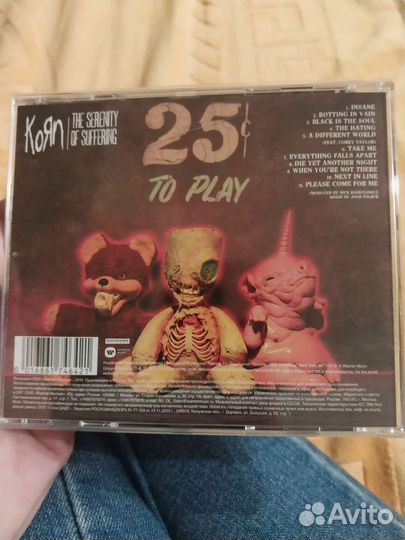 Cd компакт диски музыка Rock / Metall