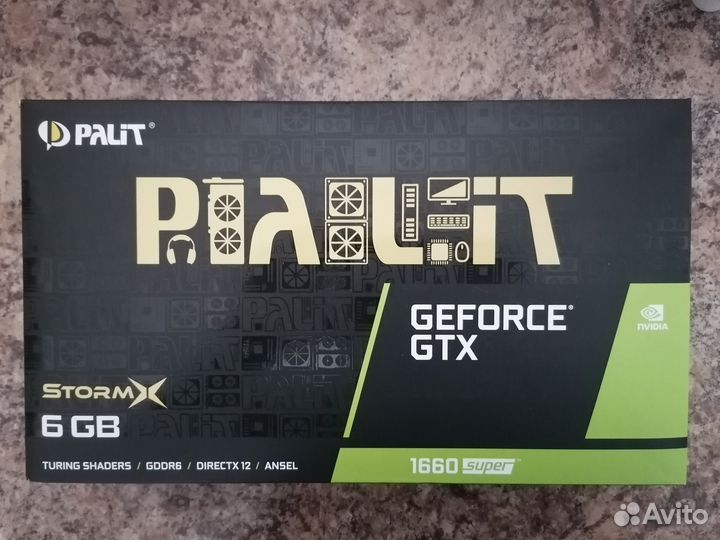 Видеокарта gtx 1660 super 6gb