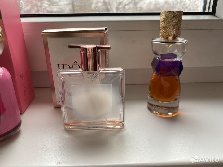 Пустые флаконы от парфюмерии