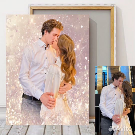 Фото на холсте