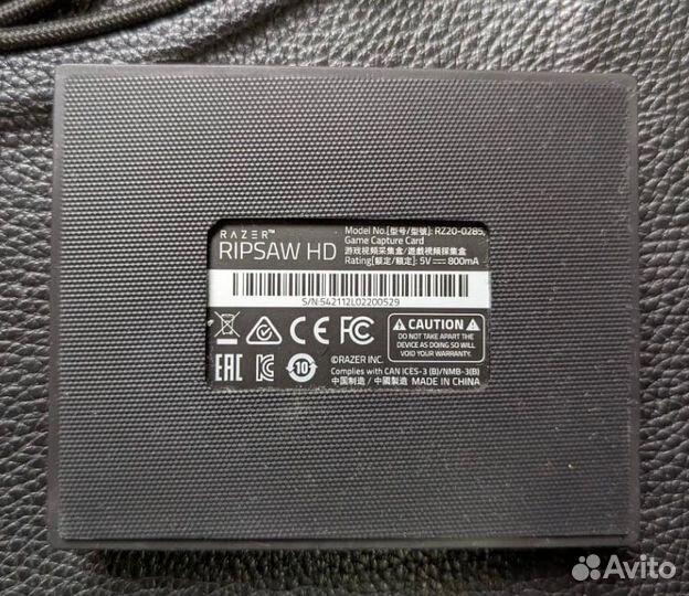 Карта для видеозахвата/стриминга Razer Ripsaw HD