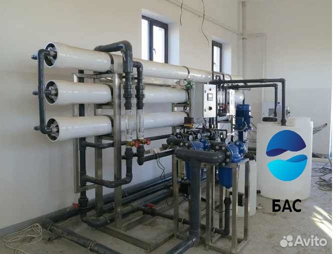 Фильтрация воды со скважины, умягчение