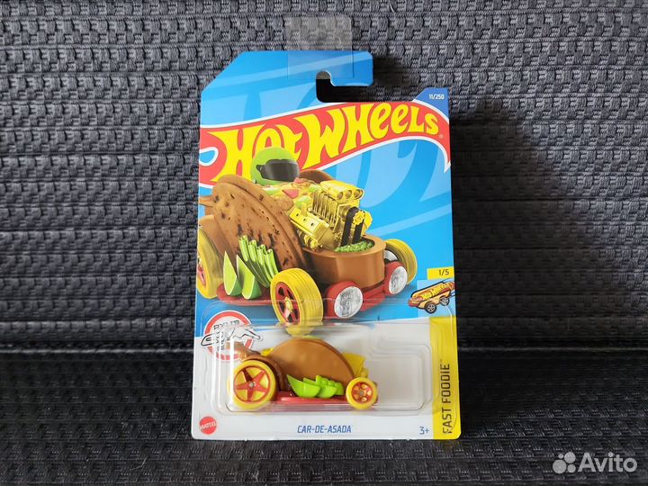 Hot Wheels Car-de-Asada / Fast Foodie