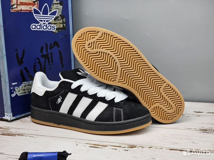 Кроссовки Korn X Adidas Campus 00s Black Gum