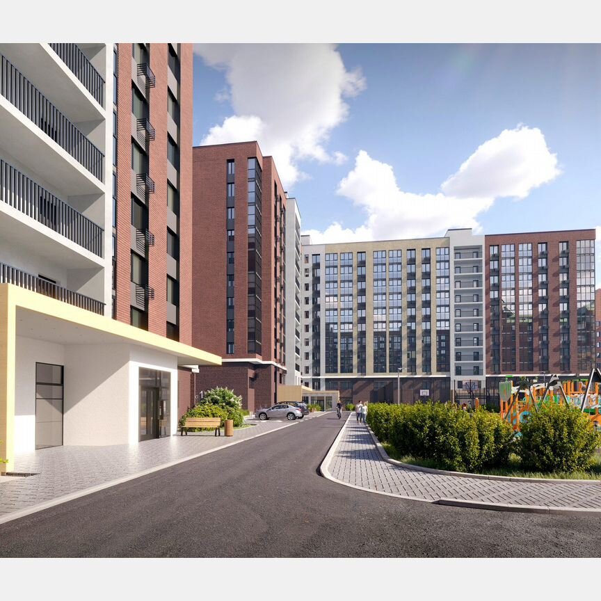 1-к. квартира, 38,1 м², 4/10 эт.