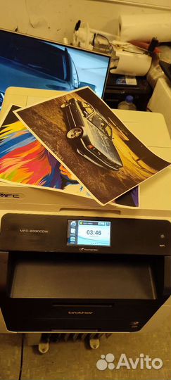 Цветной лазерный принтер с wifi brother mfc9330cdw