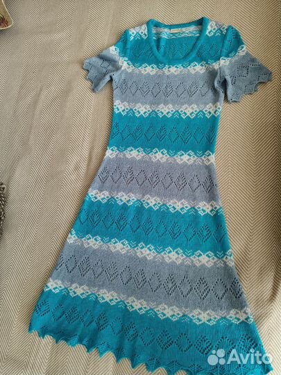 Платье из пряжи