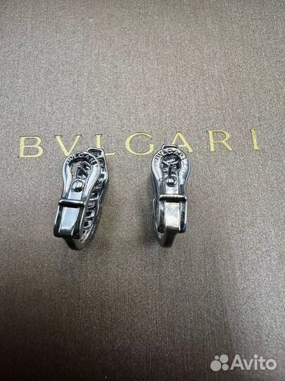 Серьги Bvlgari золото 750 пробы