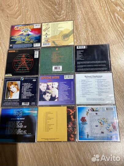 Cd диски разной музыки