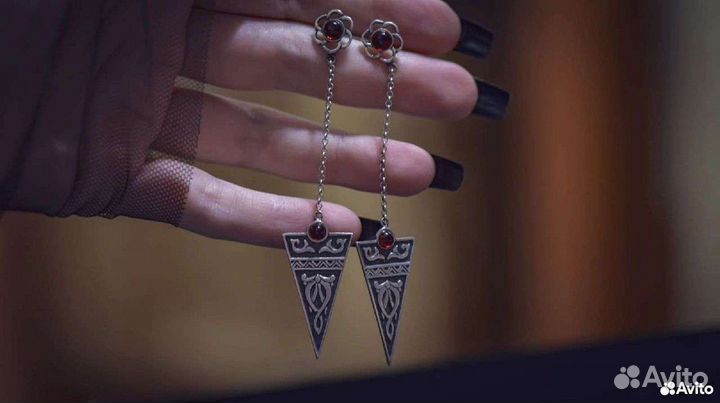 Браслет слейв кулон герб серебряный