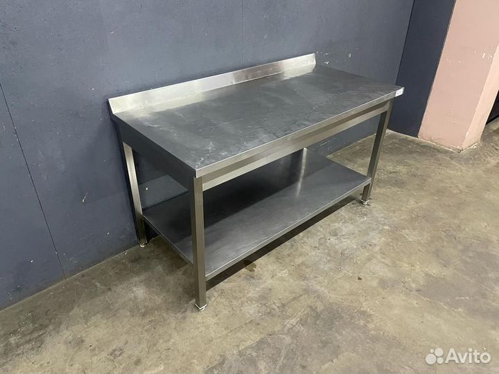 Стол производственный из нерж 150х70