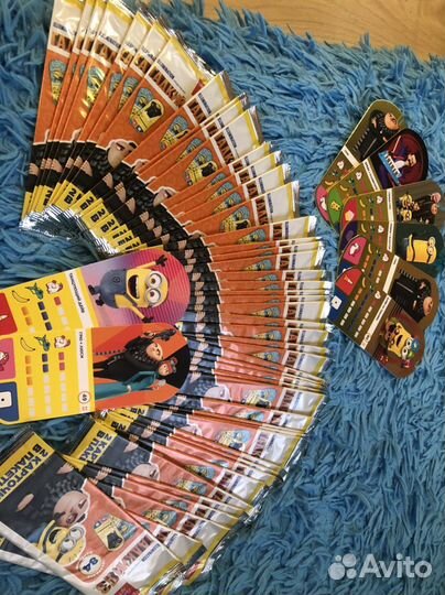 Карточки Миньоны полная коллекция