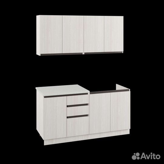 Кухонный гарнитур Стиль 1,6м новый