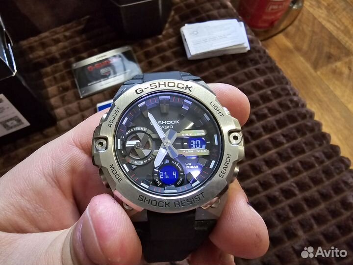 Часы casio g shock gst b400-1a