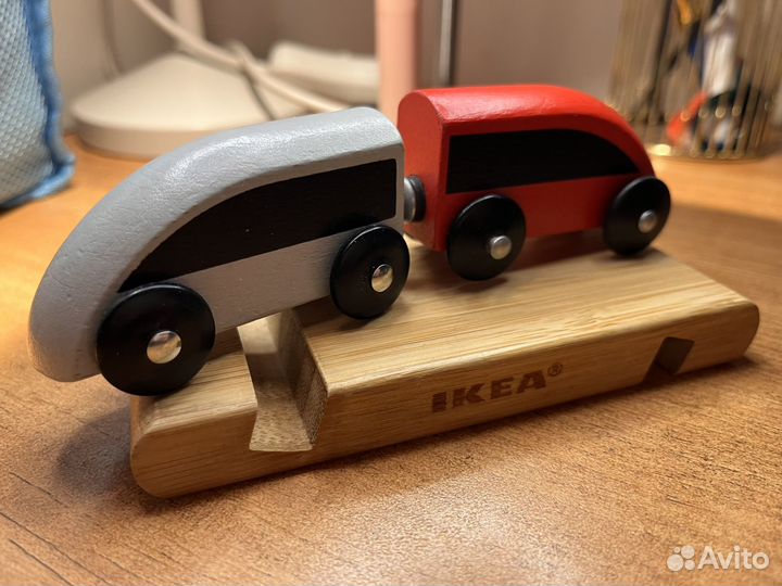 Паровозики Икея оригинал 2 шт