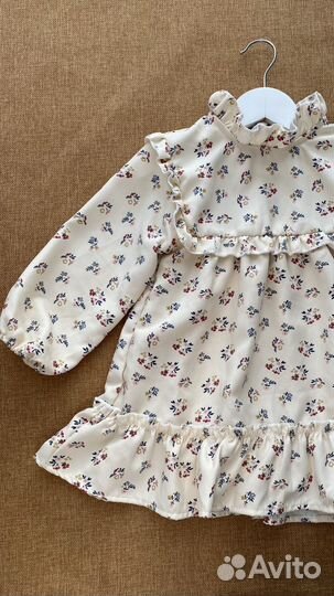 Детское платье праздничное хлопковое 90-120