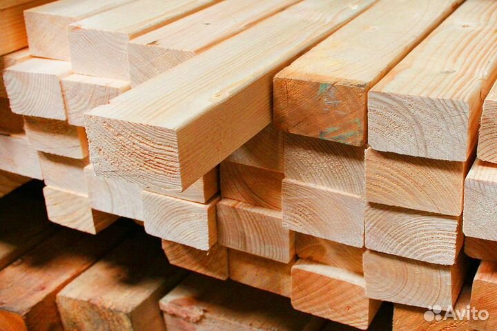 Строганный брус лиственница 90х90х6000мм