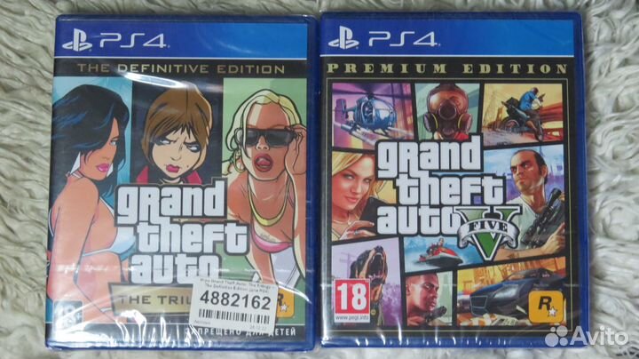 Все части GTA PS4 / PS5