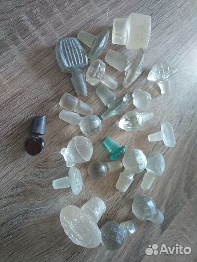 Пробка крышка стекло царские старые