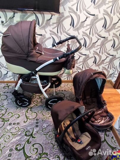 Коляска riko bruno 3 в 1