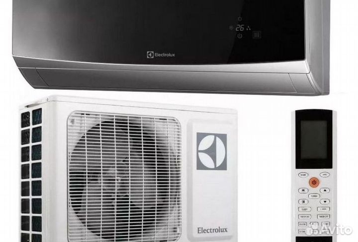 Сплит система с установкой